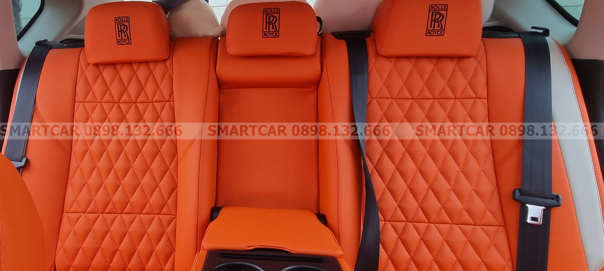 Đổi màu nội thất Mazda CX5 cam Hermes - Hình 2