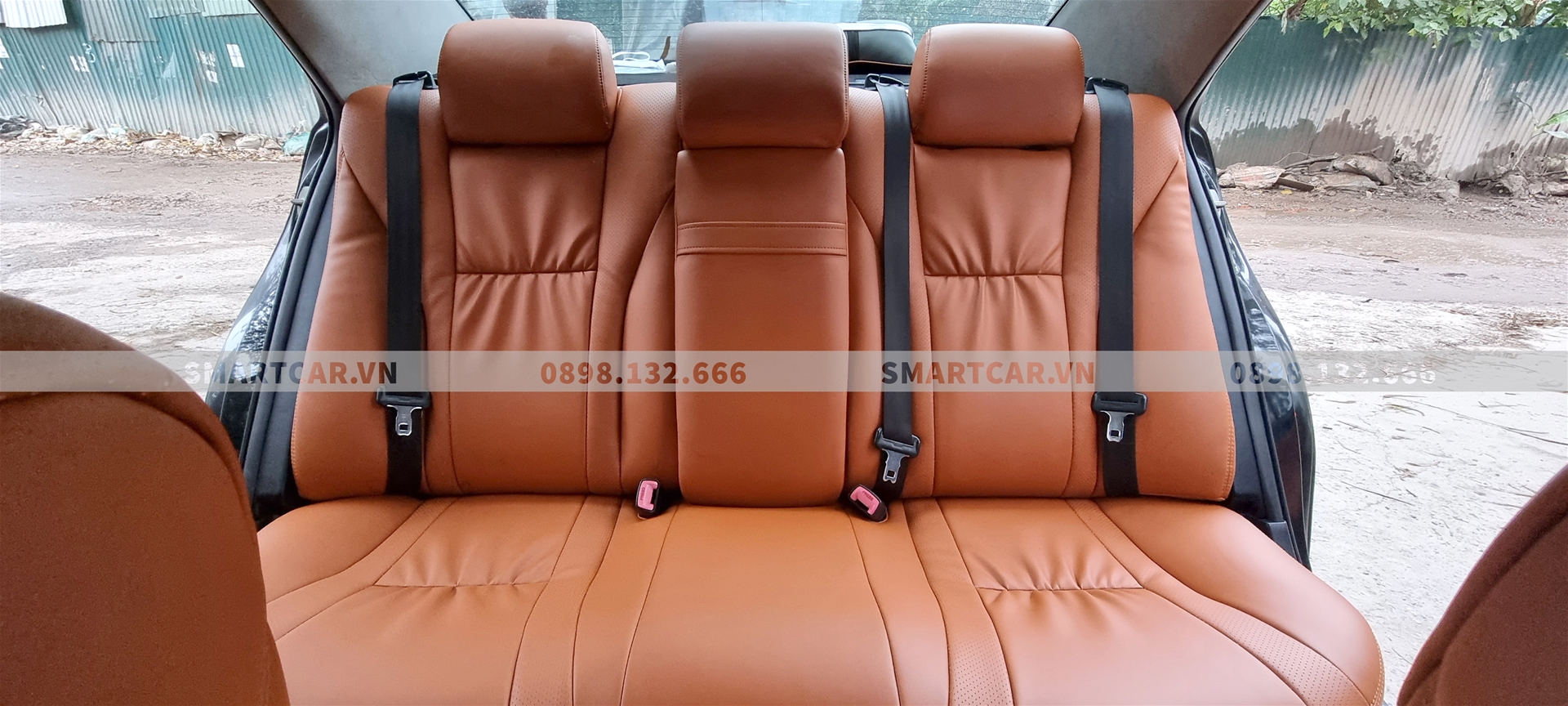 bọc ghế da Toyota Camry - hình 4